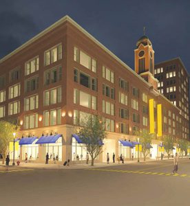 Rendering, Sibley Square - Rochester, NY