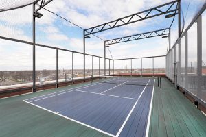 Rooftop tennis court at Sun Valley Towers - Valley Stream, NY