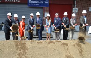 Rosenblum's groundbreaking of 501 Broadway - Troy, NY