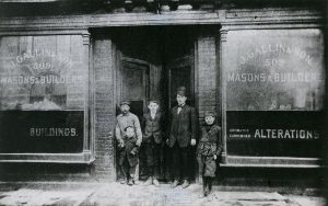 John Gallin & Son historic storefront.