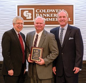 Shown (from left) are: Lew Cramer, CEO of CBC Advisors; Duncan Lambert of CBC Advisors; and Cord