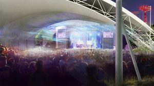 Ford Amphitheater and Seaside Park Community Arts Center, Coney Island Boardwalk - Brooklyn, NY