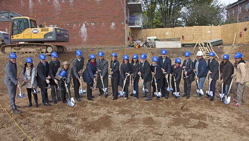 HPD, HANAC, Enterprise, and LiveOn NY break ground on 68-unit senior housing development designed by think!