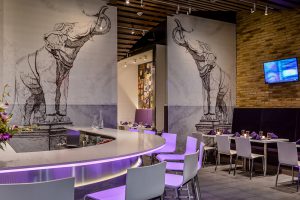 Elevated Thai restaurant.