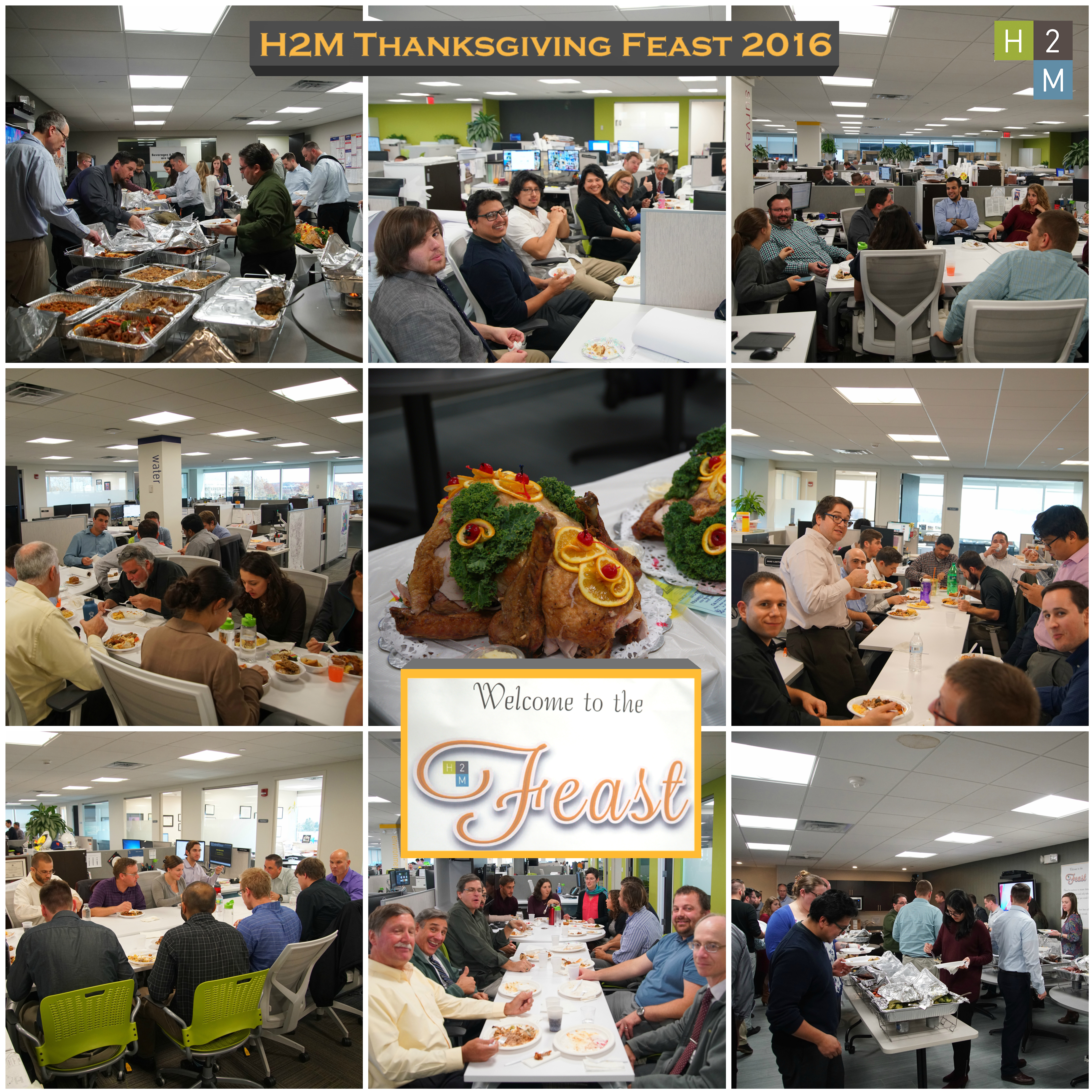 H2M holds annual Thanksgiving Feast for employees