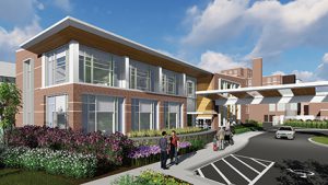 Rendering, Walker Center for Cancer Care - Watertown, NY