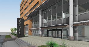 Rendering, Three City Center at 180 South Clinton Avenue - Rochester, NY