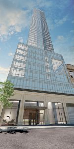 Exterior rendering, One Queens Plaza South - Long Island City, Queens, NY